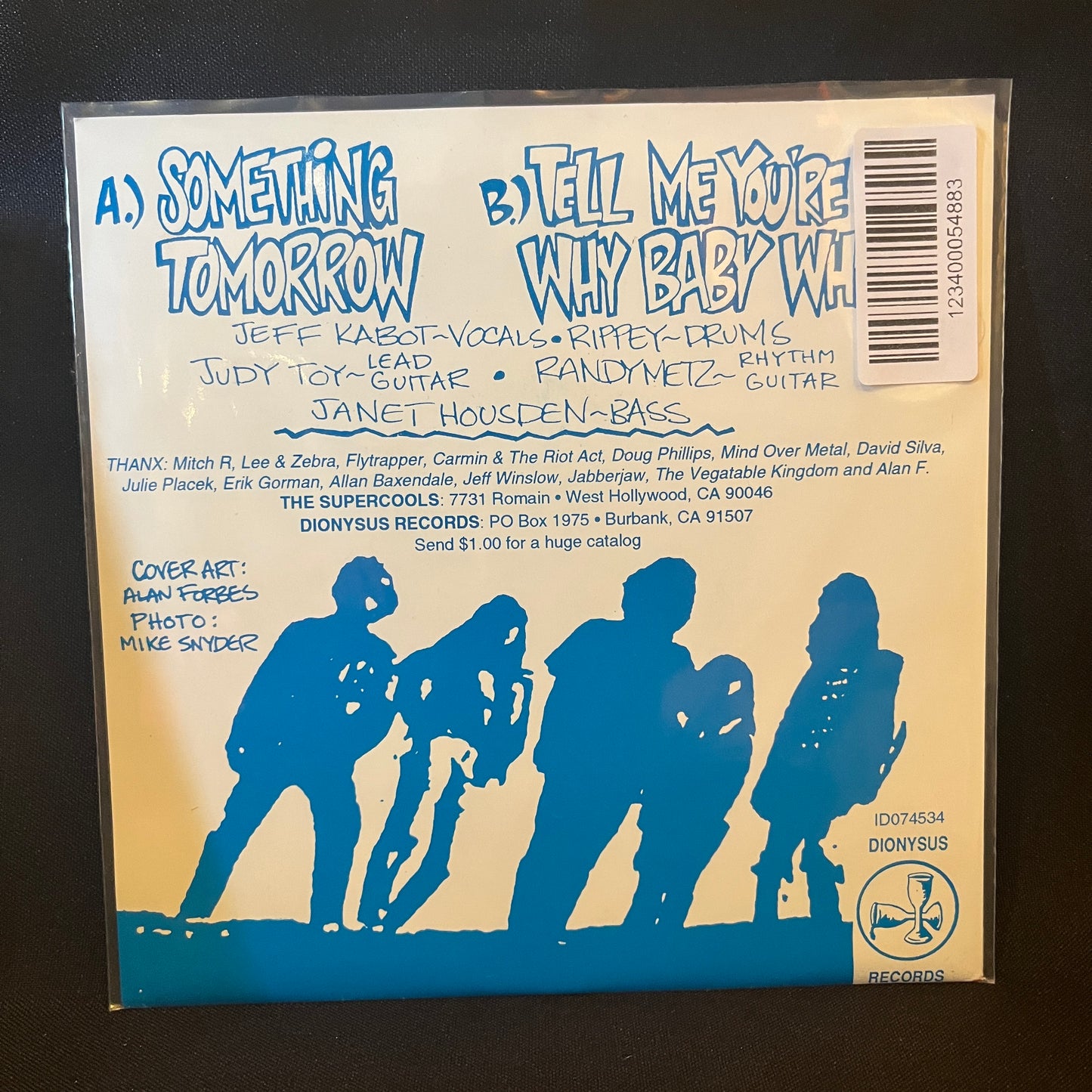 Used Vinyl: The Superkools "Something Tomorrow" 7" (Purple Vinyl)