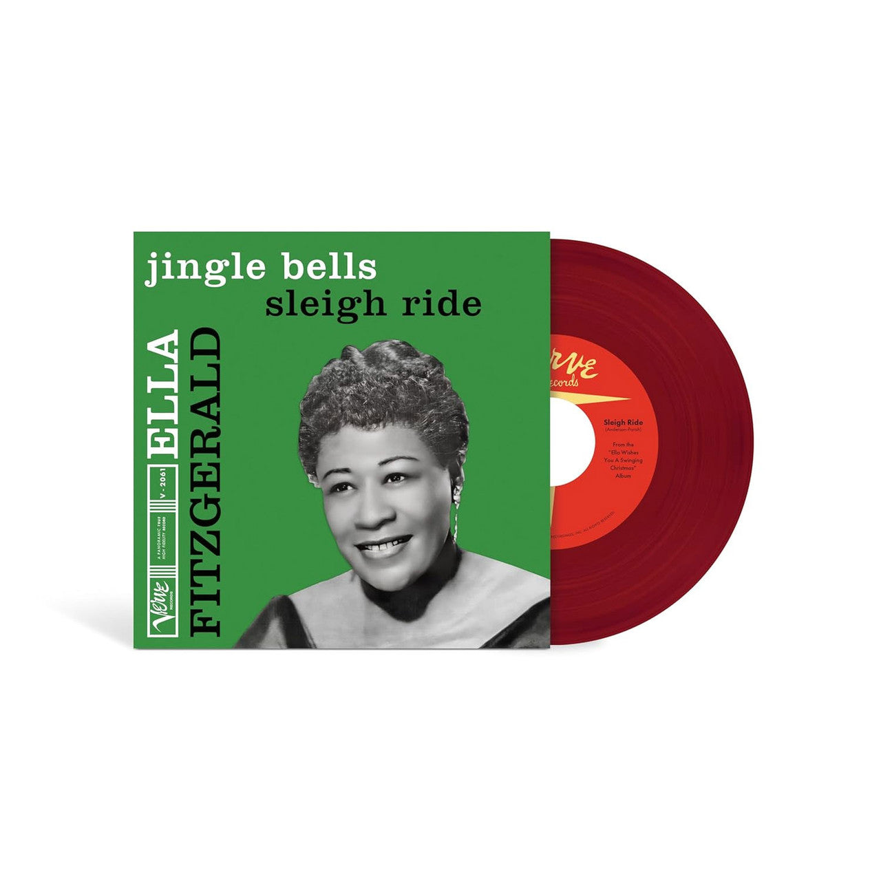 Ella Fitzgerald "Sleigh Ride" 7" (Festive Apple Red Vinyl)