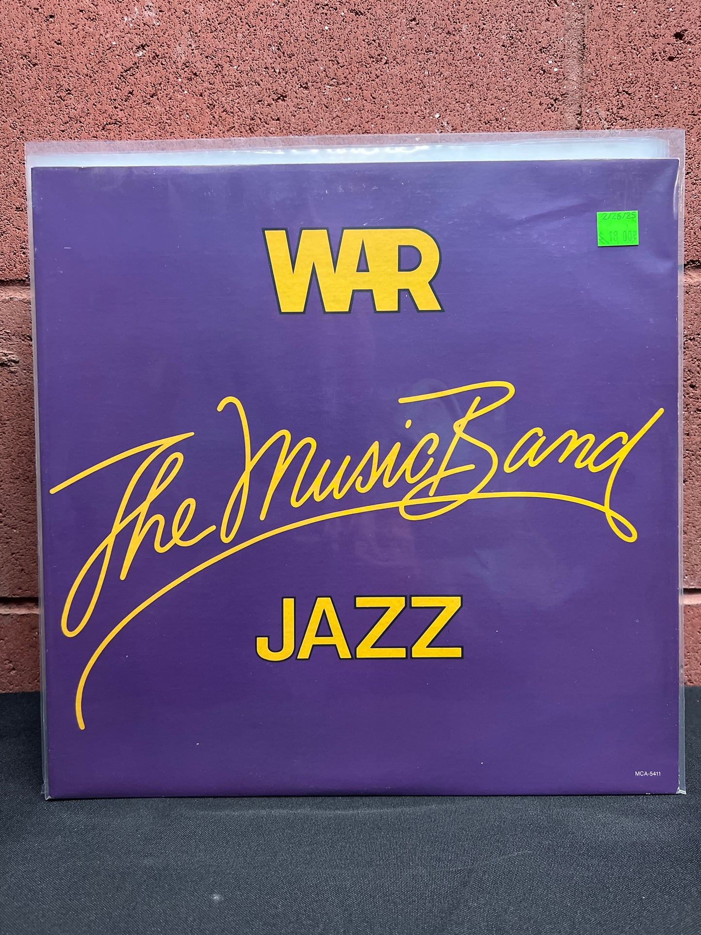 Used Vinyl: War "The Music Band Jazz" LP