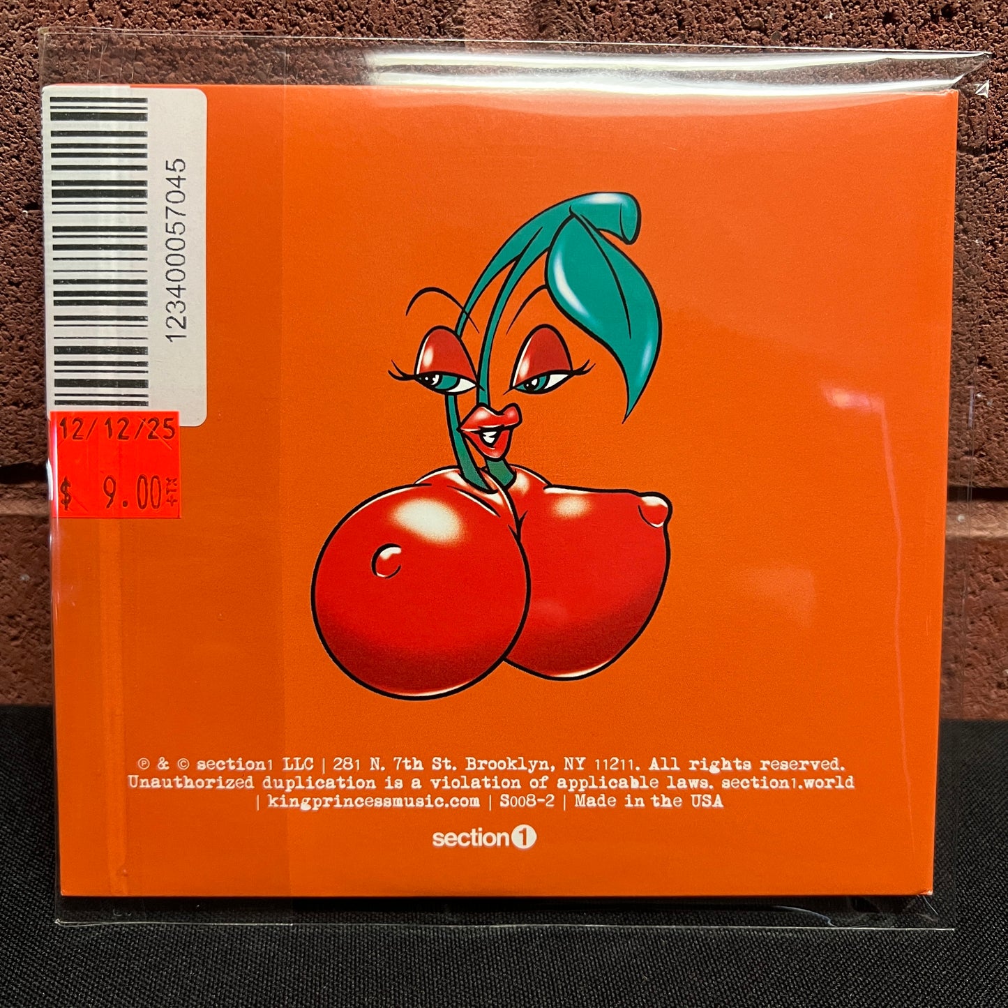 Used CD: King Princess "Girl Violence" CD