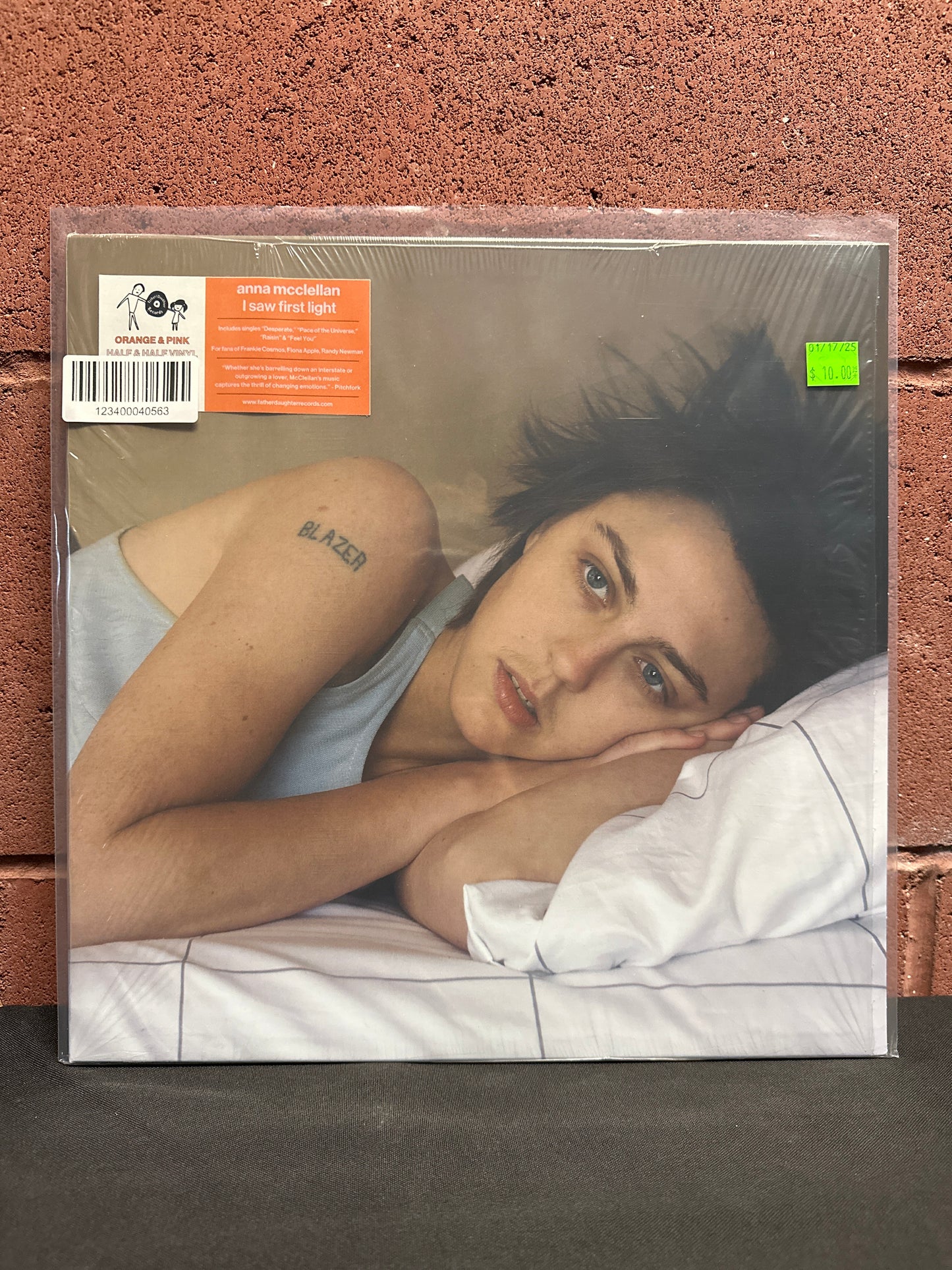 Used Vinyl: Anna McClellan "I Saw First Light" LP (Orange & Pink Split Vinyl)