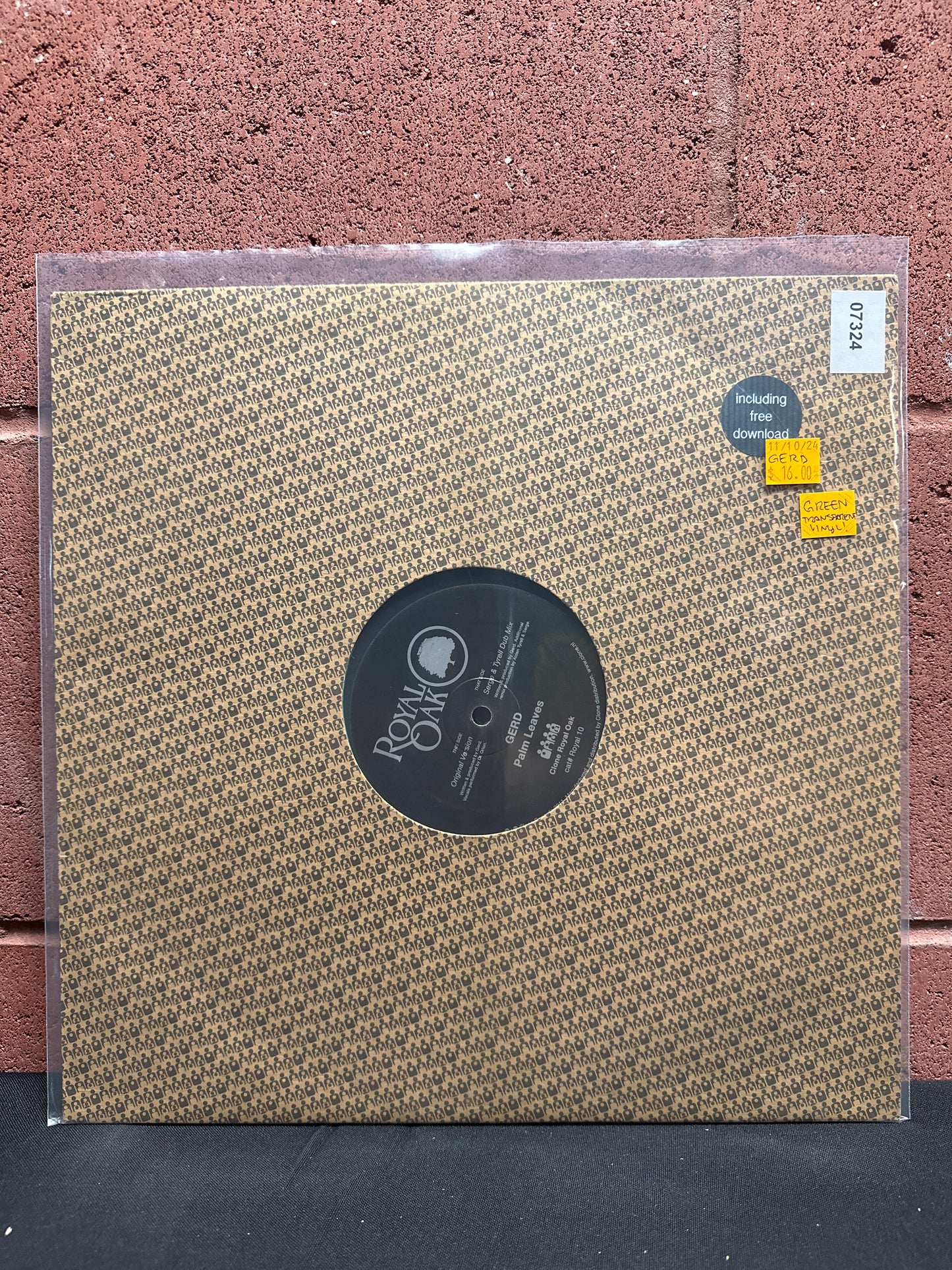 Used Vinyl: Gerd "Palm Leaves" 12"