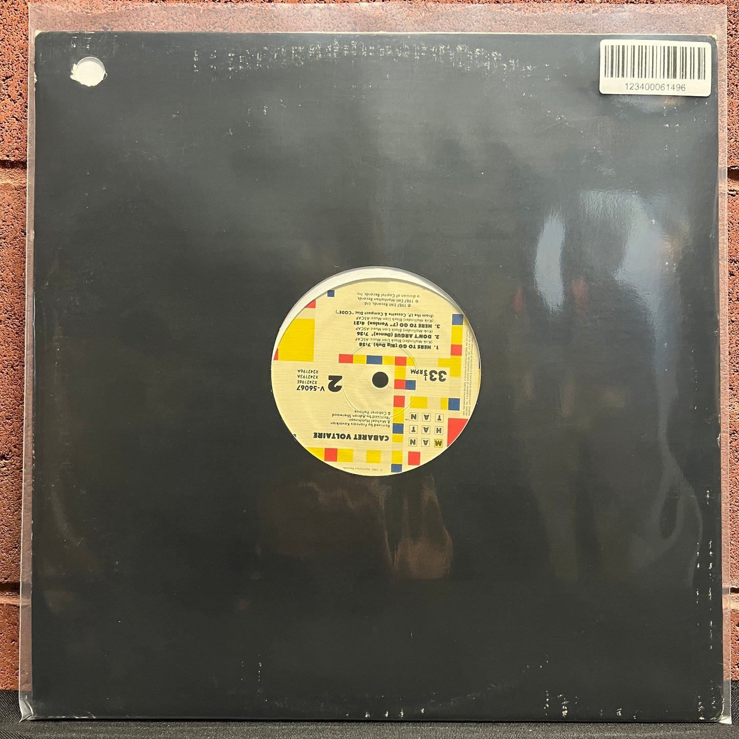 Used Vinyl: Cabaret Voltaire "Here To Go" 12" (1987 Press)