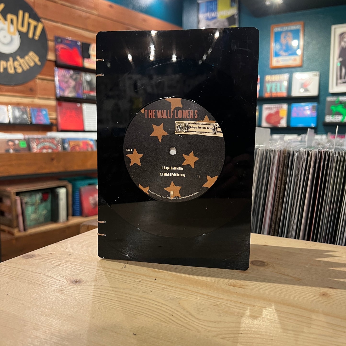 The Wallflowers Recycled Vinyl Journal
