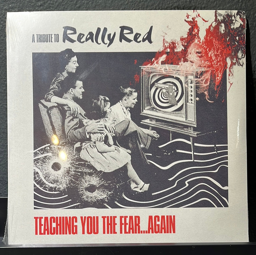 Used Vinyl: V/A - "A Tribute To Really Red: Teaching You The Fear...Again" 2xLP (Clear/Black Vinyl)