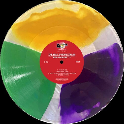 The Wild Tchoupitoulas "The Wild Tchoupitoulas Featuring the Neville Brothers" LP (Indie Exclusive Tri-Color Vinyl)