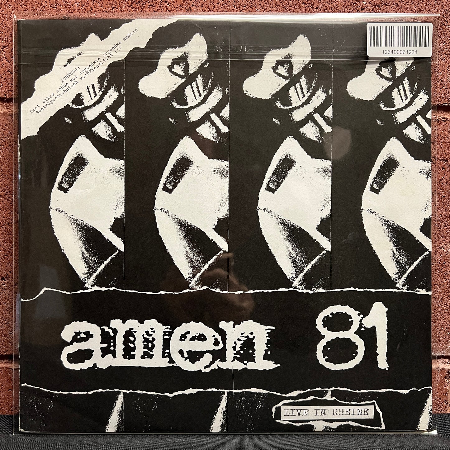 Used Vinyl: Burned Out / Amen 81 "Split" LP (1997 Press)