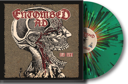 Entombed A.D. "Dead Dawn" LP (Green Splatter Vinyl)