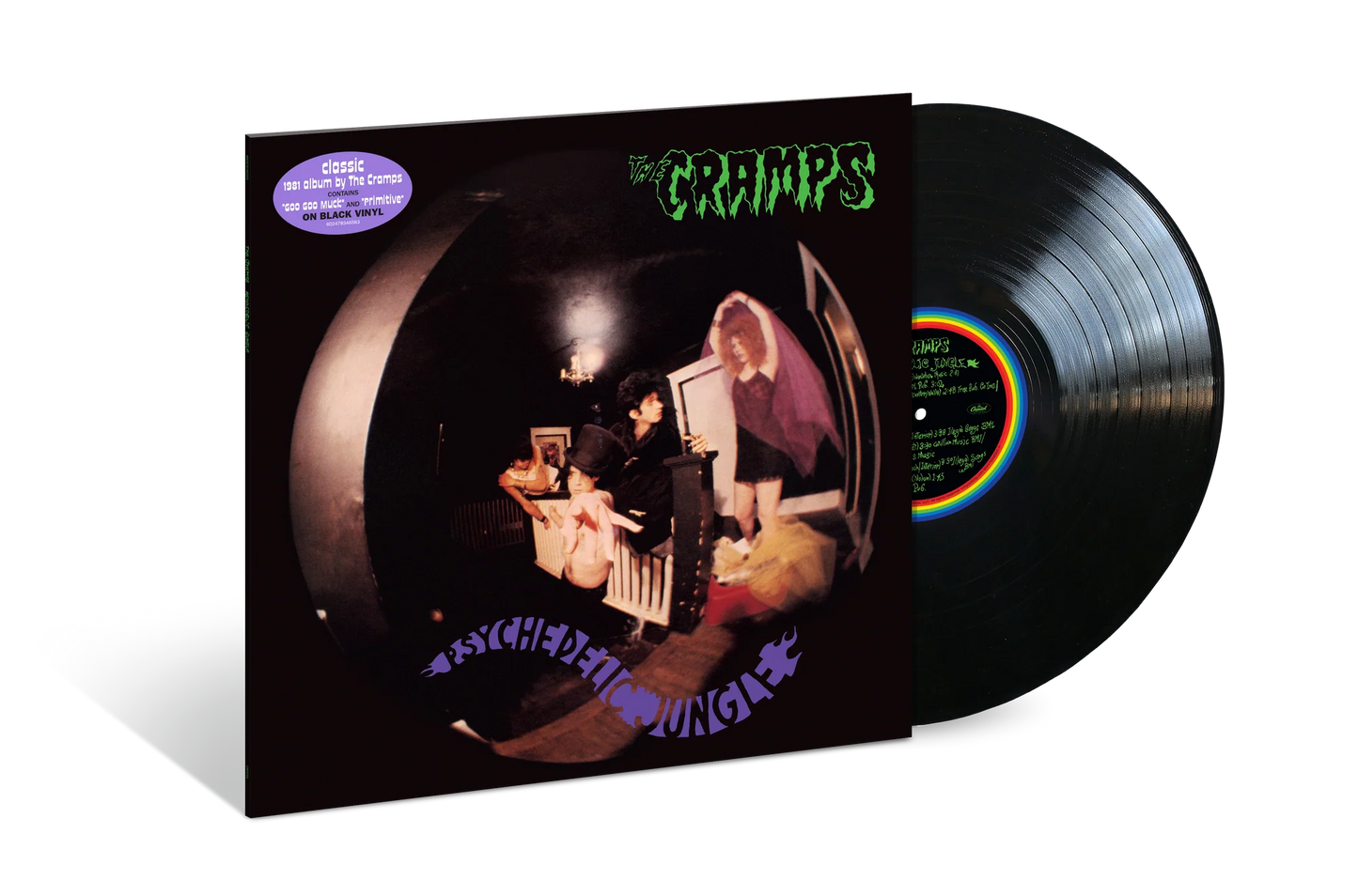 PRE-ORDER: The Cramps "Psychedelic Jungle" LP