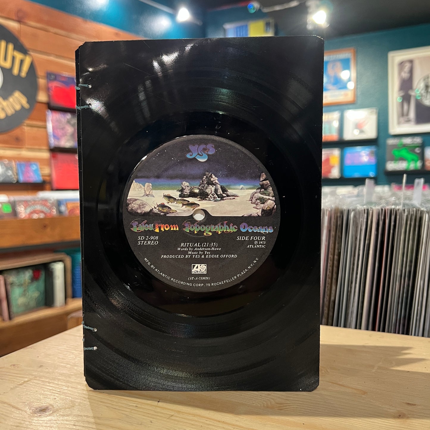 Yes Recycled Vinyl Journal