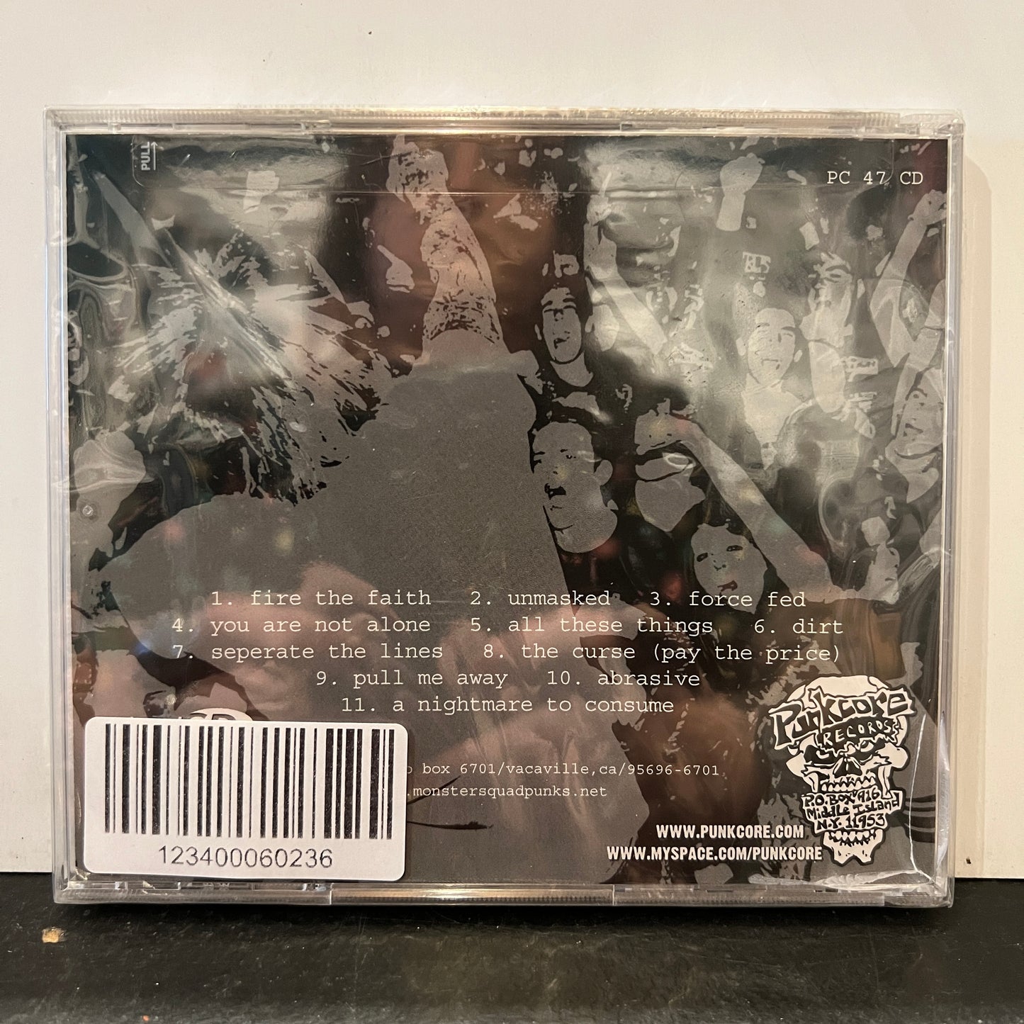 Used CD: Monster Squad "Fire the Faith" CD (Sealed)