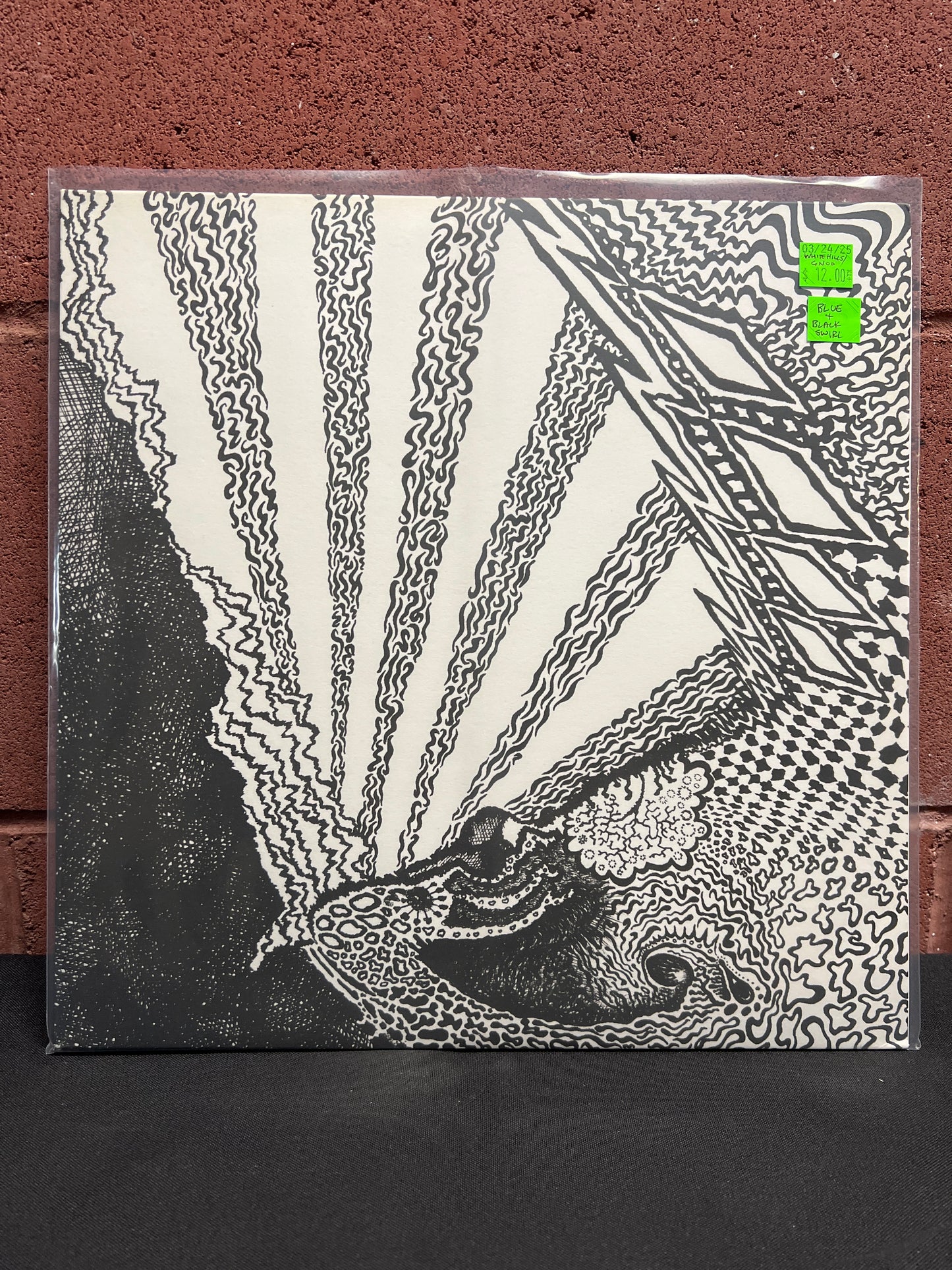 Used Vinyl: White Hills / Gnod "Aquarian Downer" LP (Deep Space Swirl vinyl)
