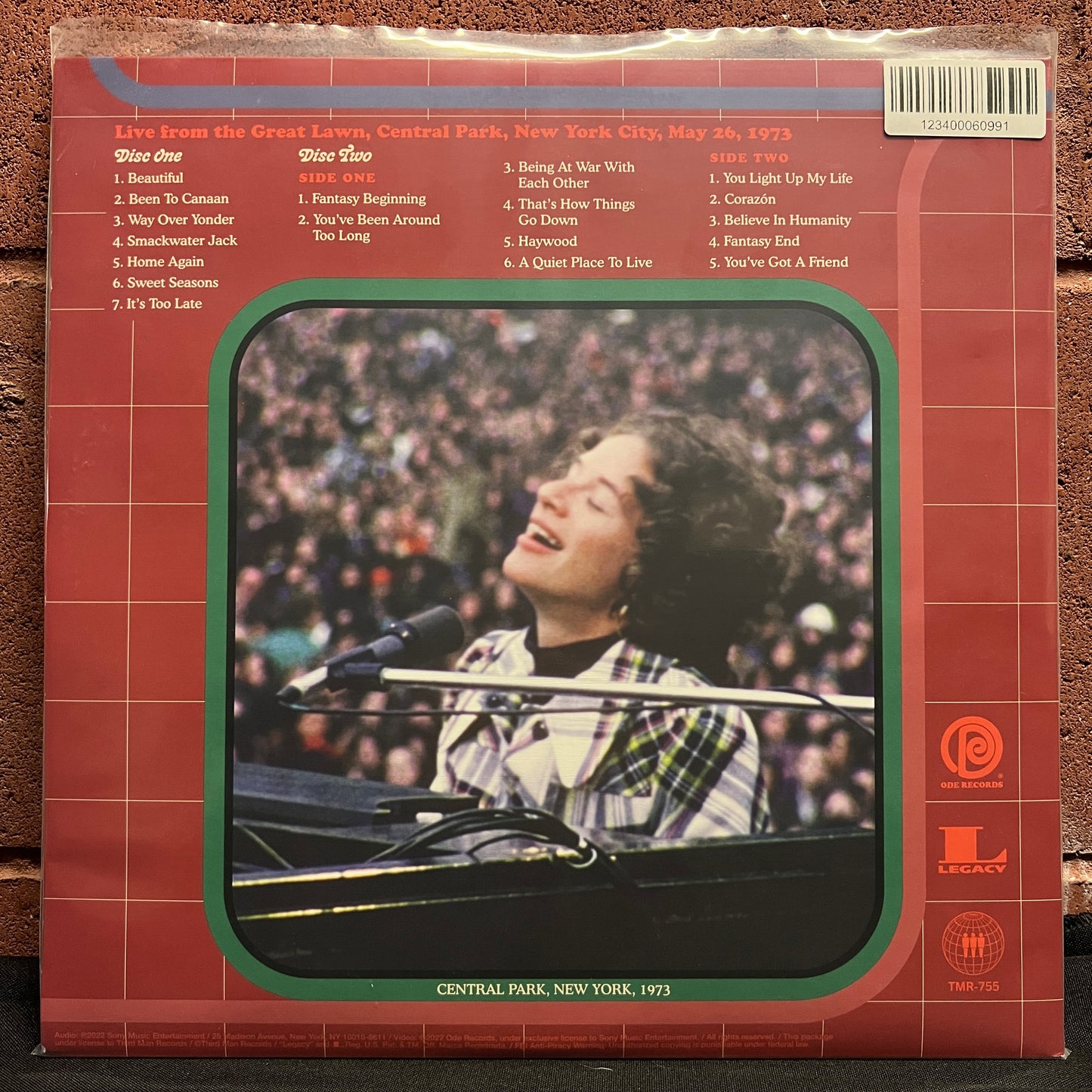 Used Vinyl: Carole King "Home Again" 2xLP+7" (2022 Press - Color Vinyl)