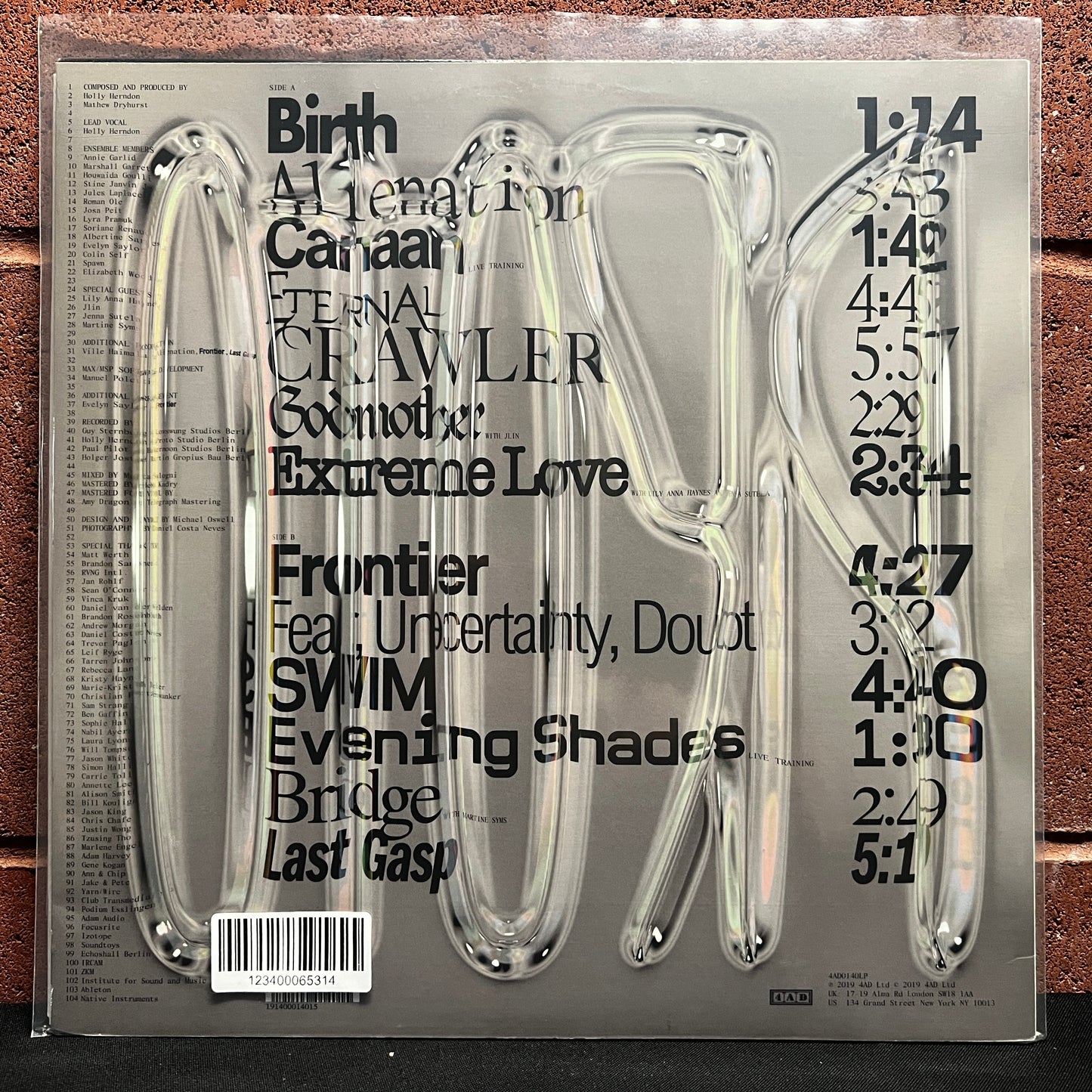 Used Vinyl: Holly Herndon "Proto" LP (2019 Press)