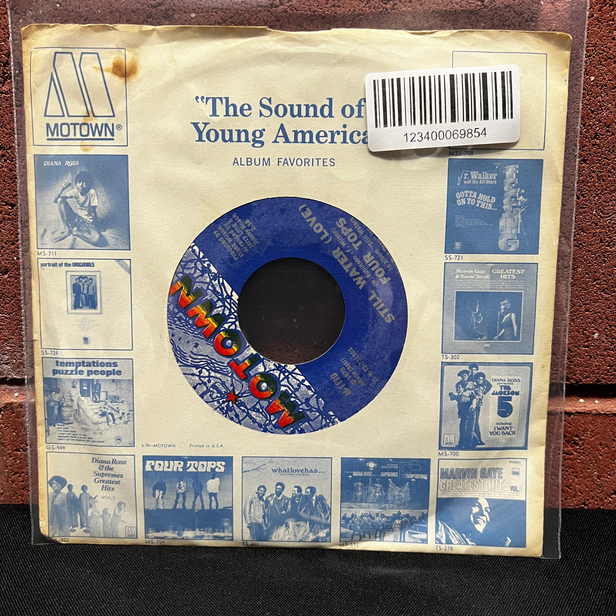 Used Vinyl: Four Tops "Still Water" 7"