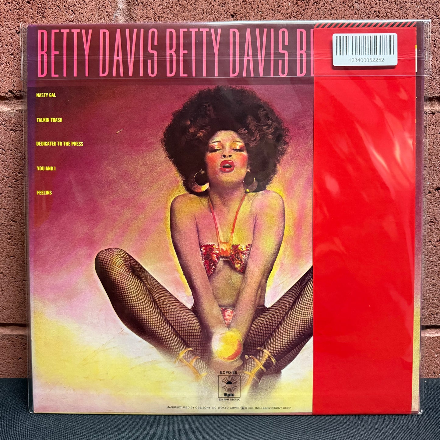 Used Vinyl: Betty Davis "Nasty Gal" LP (1975 Japanese Press)