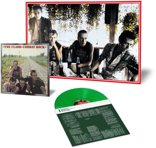 The Clash "Combat Rock" LP (Green Vinyl Import)