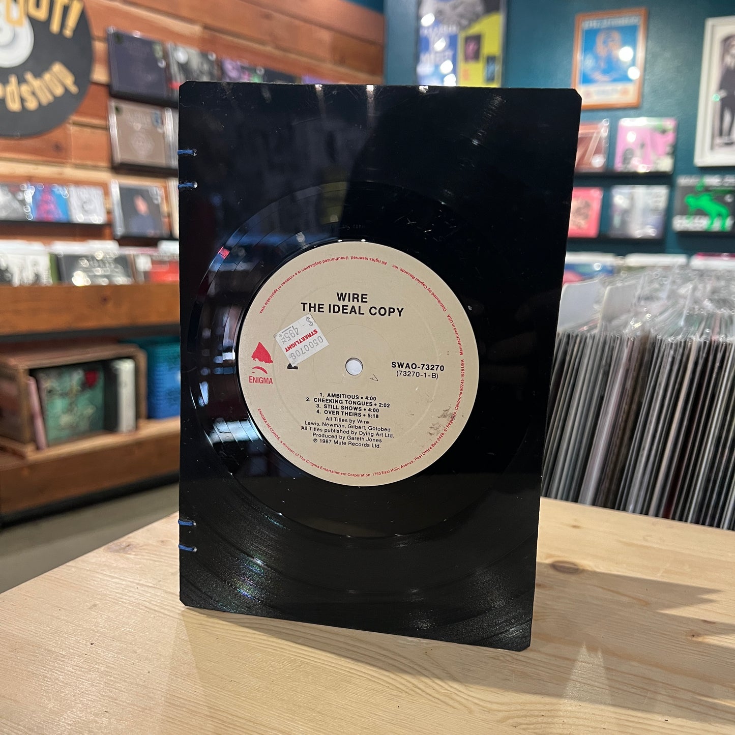 Public Image LTD / Wire Recycled Vinyl Journal