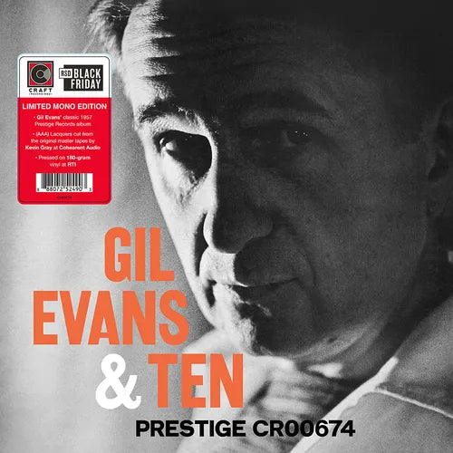 BLACK FRIDAY 2023: Gil Evans & Ten ”Gil Evans & Ten (Mono Edition)” LP