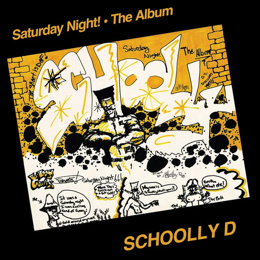 RECORD STORE DAY 2024:  Schoolly D  ”Saturday Night! - The Album” LP
