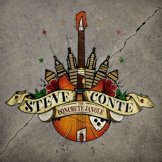 RECORD STORE DAY 2024:  Steve Conte  ”The Concrete Jangle (RSD Exclusive 2024)” LP
