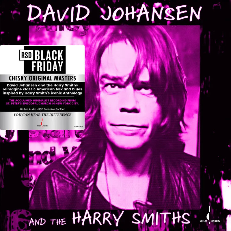 David Johansen And The Harry Smiths "S/T" LP (Numbered One Step Press) (Black Friday 2025)