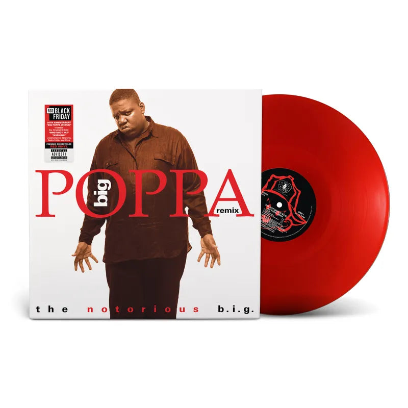 Notorious B.I.G. "Big Poppa (Remix)" 12" (Red Vinyl) (Black Friday 2025)