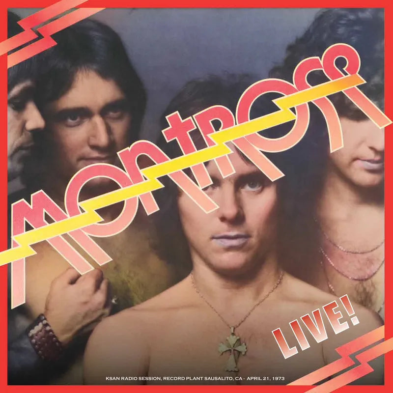 Montrose/Sammy Hagar "Live 1973-KSAN Radio Session" LP (Red Rocker Vinyl Color Vinyl) (Black Friday 2025)