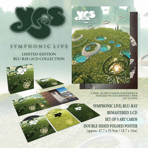 Yes "Symphonic Live" 2xCD & Blu-ray