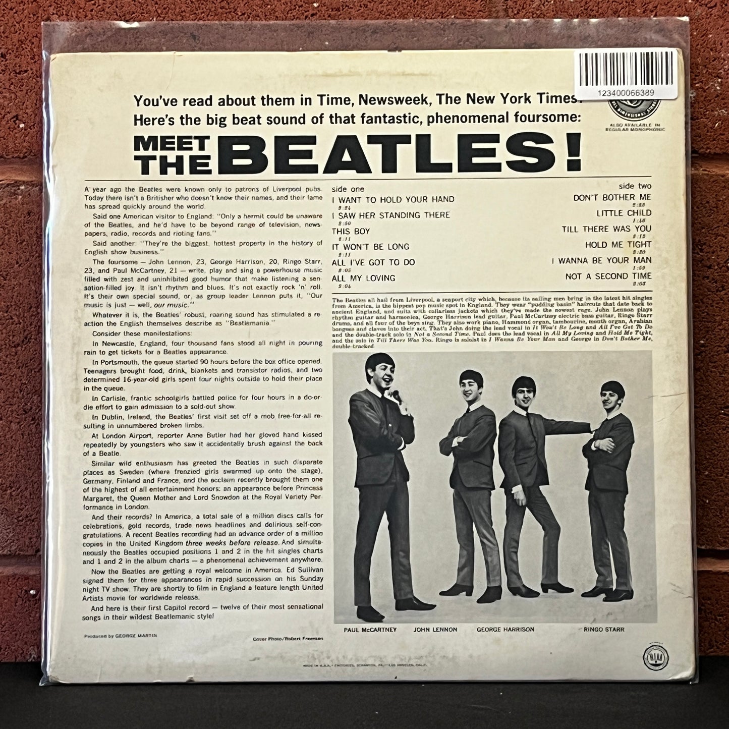 Used Vinyl: The Beatles "Meet The Beatles!" LP (1983 Press)