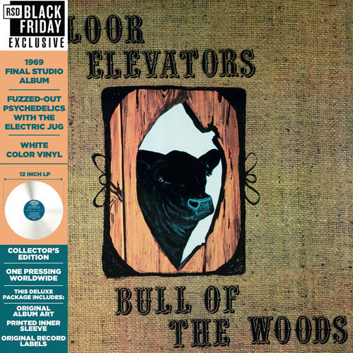 BLACK FRIDAY 2023: 13th Floor Elevators ”Bull of the Woods” LP (White Vinyl)
