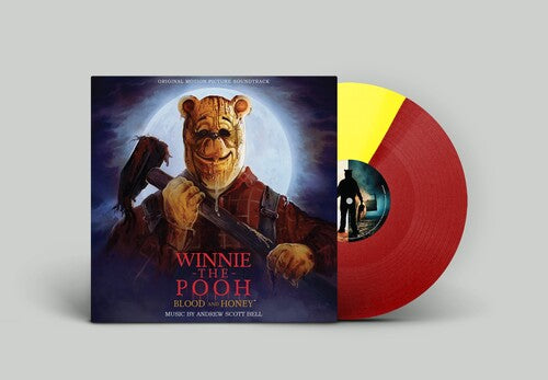 BLACK FRIDAY 2023: Andrew Scott Bell ”Winnie The Pooh: Blood And Honey (Original Motion Picture Score)” LP (Red/Yellow Split Vinyl)