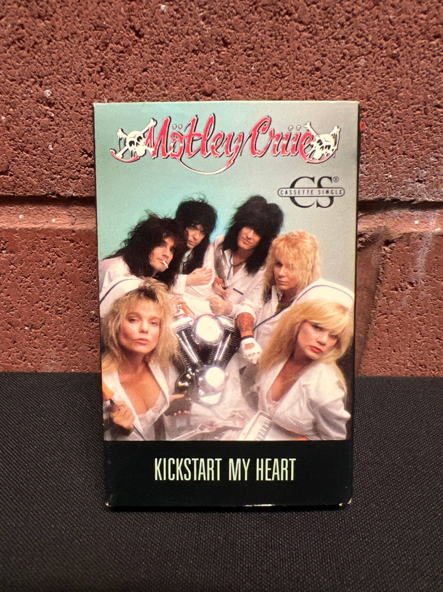 Used Cassette: Motley Crue "Kickstart My Heart" Tape (Cassingle)