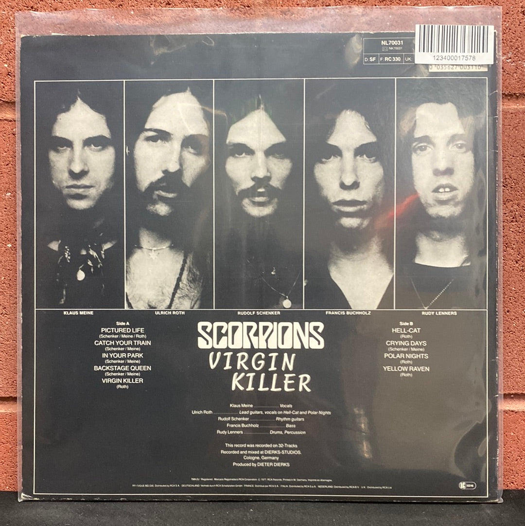 Used Vinyl:  Scorpions ”Virgin Killer” LP