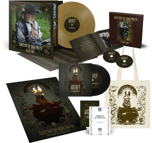 PRE-ORDER: Arthur Brown "Nature" LP (Limited Edition 140g Brown Vinyl Bundle w/Bonus 7" & 2xCD)