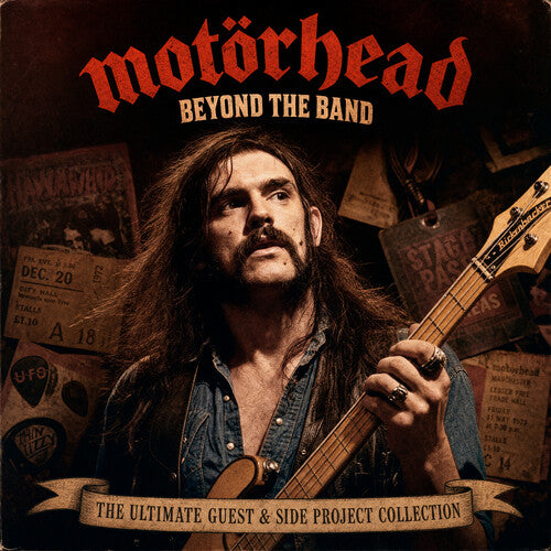 PRE-ORDER: Motorhead "Beyond the Band - the Ultimate Guest & Side Project Collection" LP