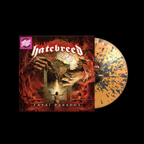 PRE-ORDER: Hatebreed "Fatal Paradox" LP (Orange Black Splatter Vinyl)