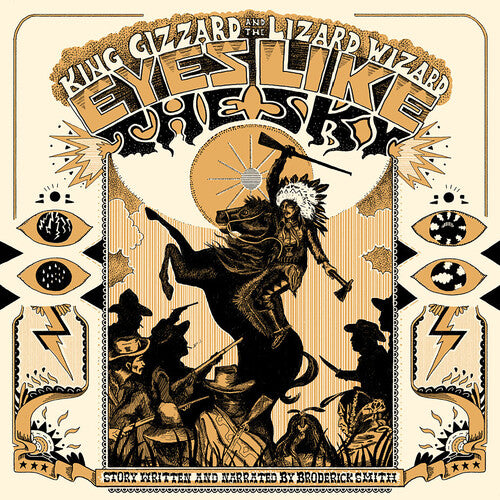 PRE-ORDER: King Gizzard and The Lizard Wizard "Eyes Like the Sky" LP (Clear Ecosonic Vinyl)