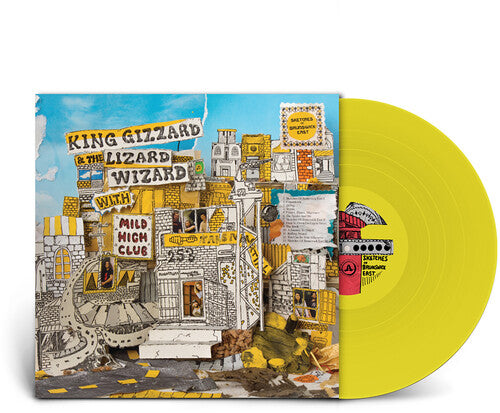 PRE-ORDER: King Gizzard and The Lizard Wizard "Sketches of Brunswick East" LP (Yellow Ecosonic Vinyl)