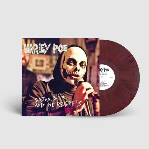 PRE-ORDER: Harley Poe "Satan, Sex, & No Regrets" LP (Color Vinyl)