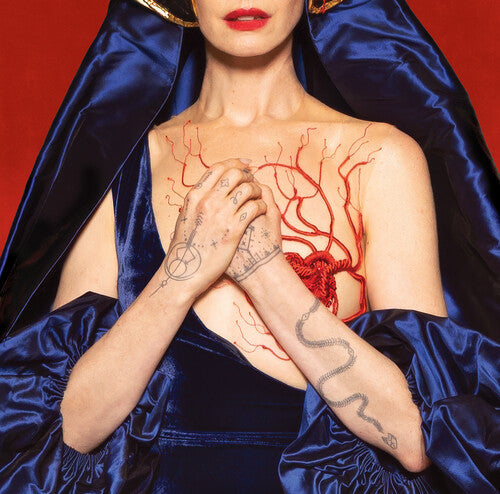 PRE-ORDER: Anne Hathaway "Mother Mary: Greatest Hits (OST)" 2xLP (Red/ Gold Vinyl)