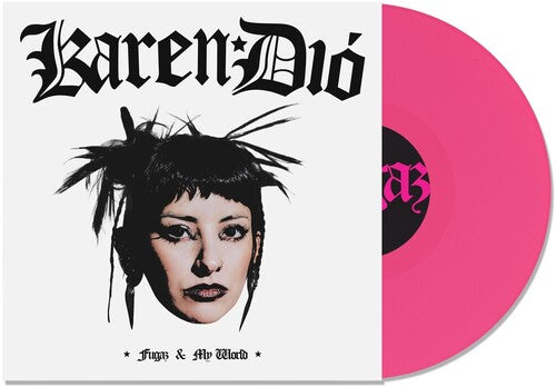 PRE-ORDER: Karen Dio "Fugaz & My World" LP (Hot Pink Vinyl)