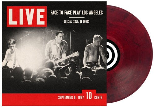 PRE-ORDER: Face To Face "Live (35th Anniversary Edition)" 2xLP (Indie Exclusive Sangria Color Vinyl)