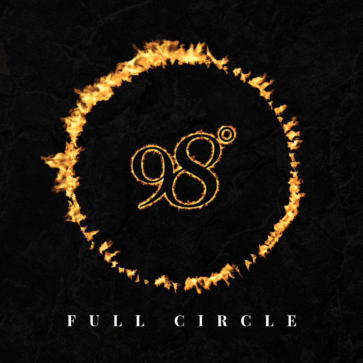 98 Degrees "Full Circle" LP (Sunburst Color Vinyl)