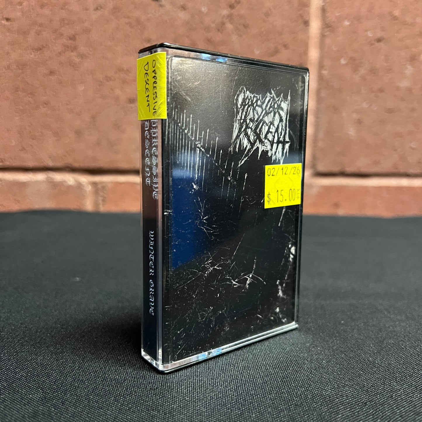 Used Cassette: Oppressive Descent "Winter Grave" Tape