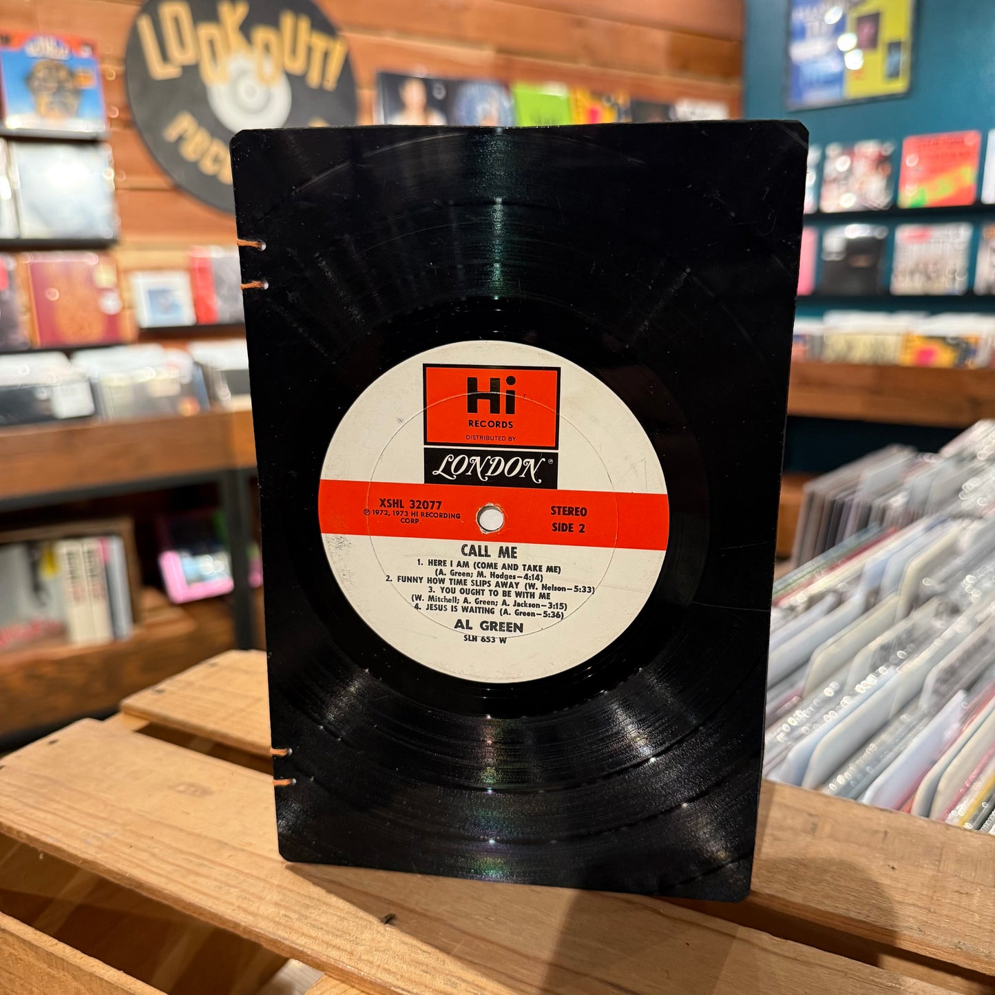 Al Green Recycled Vinyl Journal