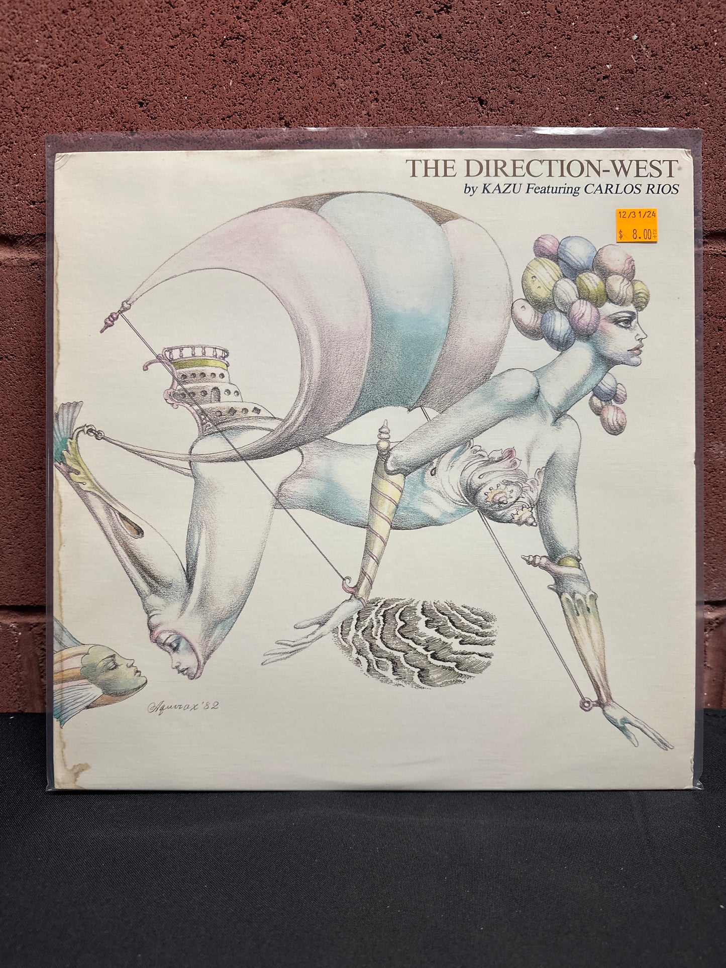 Used Vinyl: Kazu Matsui Featuring Carlos Rios "The Direction-West" LP