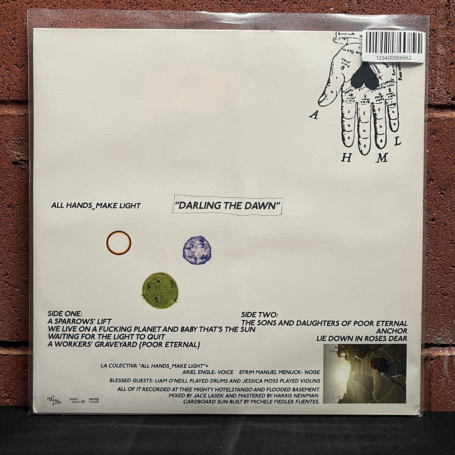 Used Vinyl: All Hands_Make Light "Darling The Dawn" LP (2023 Press)