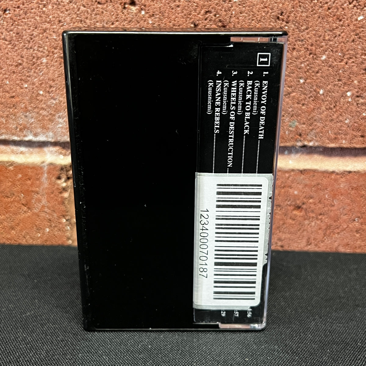 Used Cassette: Sarcofagus "Envoy Of Death" Tape (2021 Press)