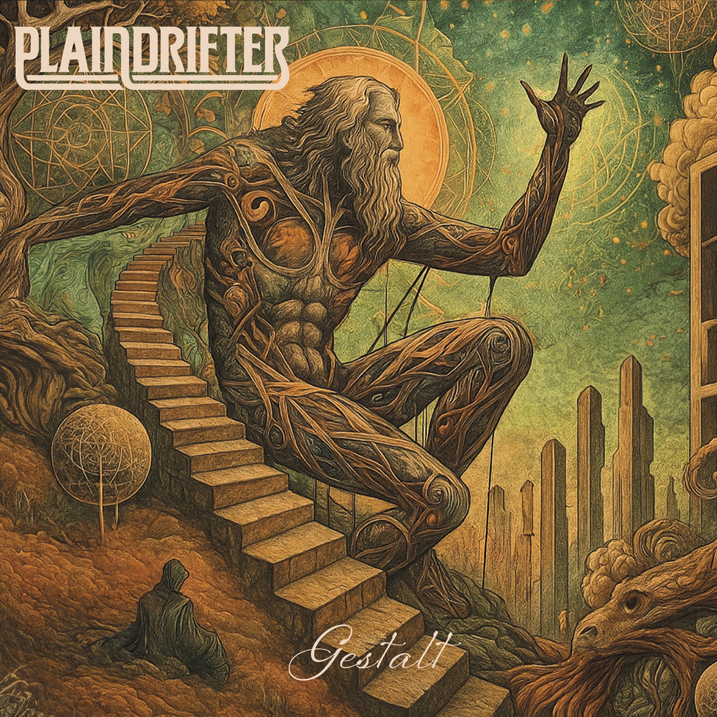 PRE-ORDER: Plaindrifter "Gestalt" LP (Jade Green Eco-Mix Vinyl)